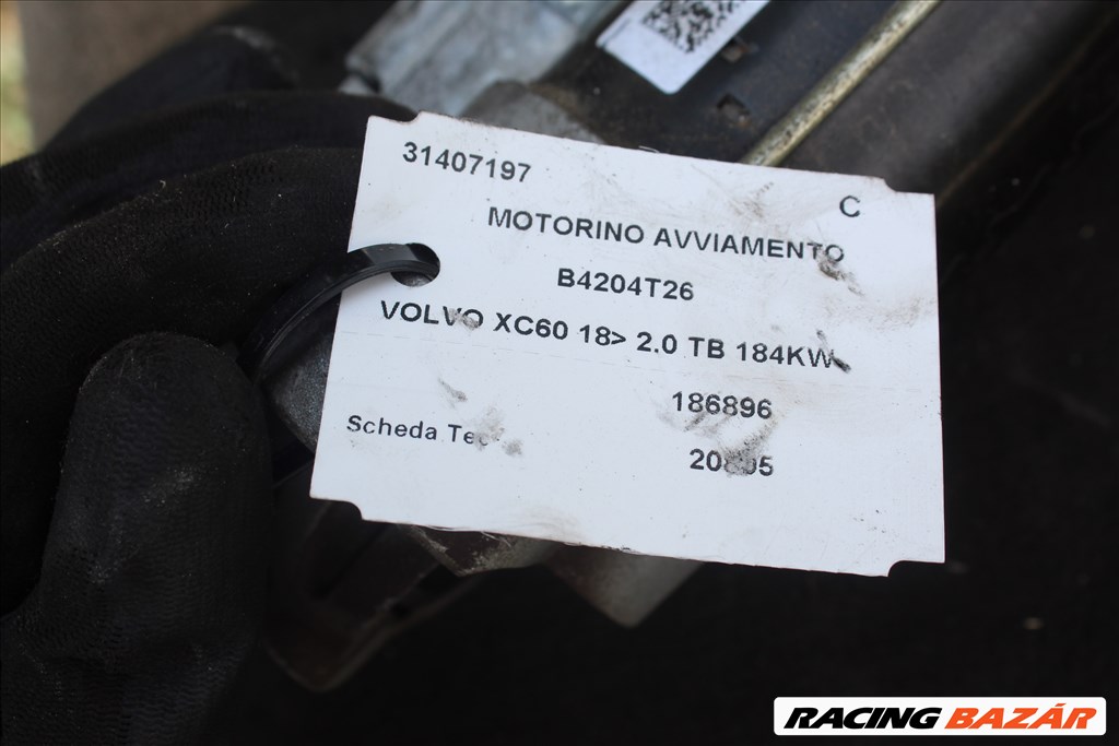Volvo XC60 2.0TB Önindító 2018 31407197 2. kép