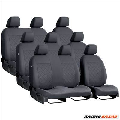 Citroen Jumpy II 9 személyes üléshuzat Draft Line 2007-2016