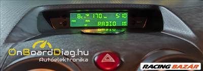Mitsubishi Colt rádió kijelző javítás
