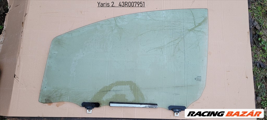 Toyota Yaris ablak ajtó üveg oldalüveg lejáró üveg  43r007951 1. kép