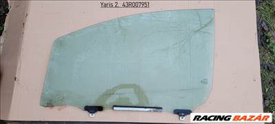 Toyota Yaris ablak ajtó üveg oldalüveg lejáró üveg  43r007951