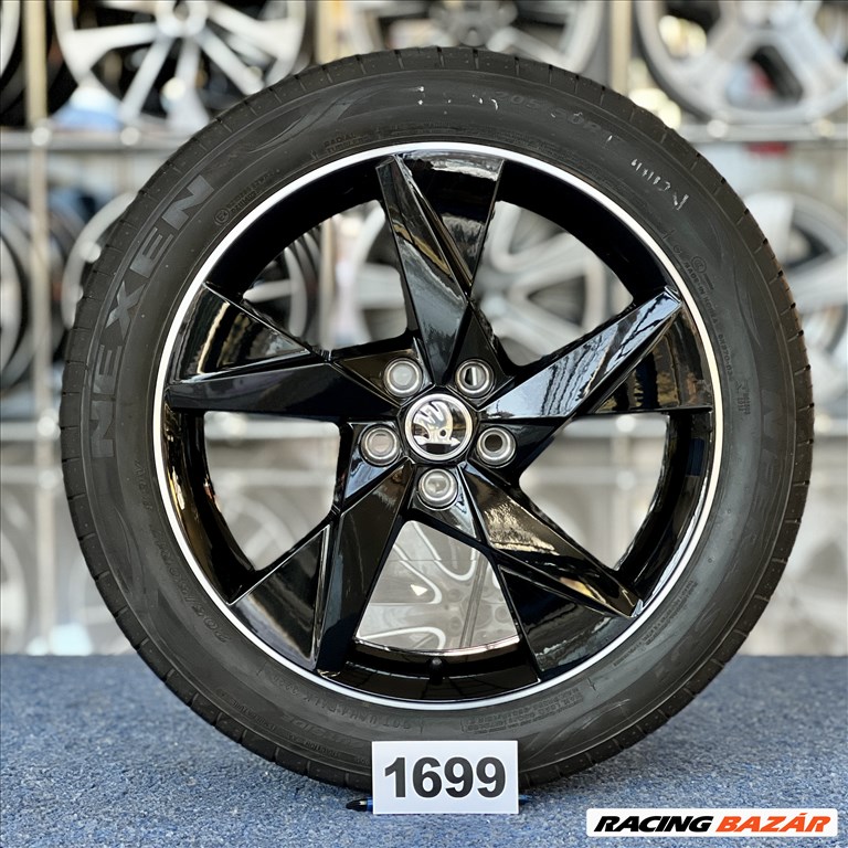 Skoda 17 gyári felni alufelni, 5x100, Scala, Fabia     (1699) 1. kép