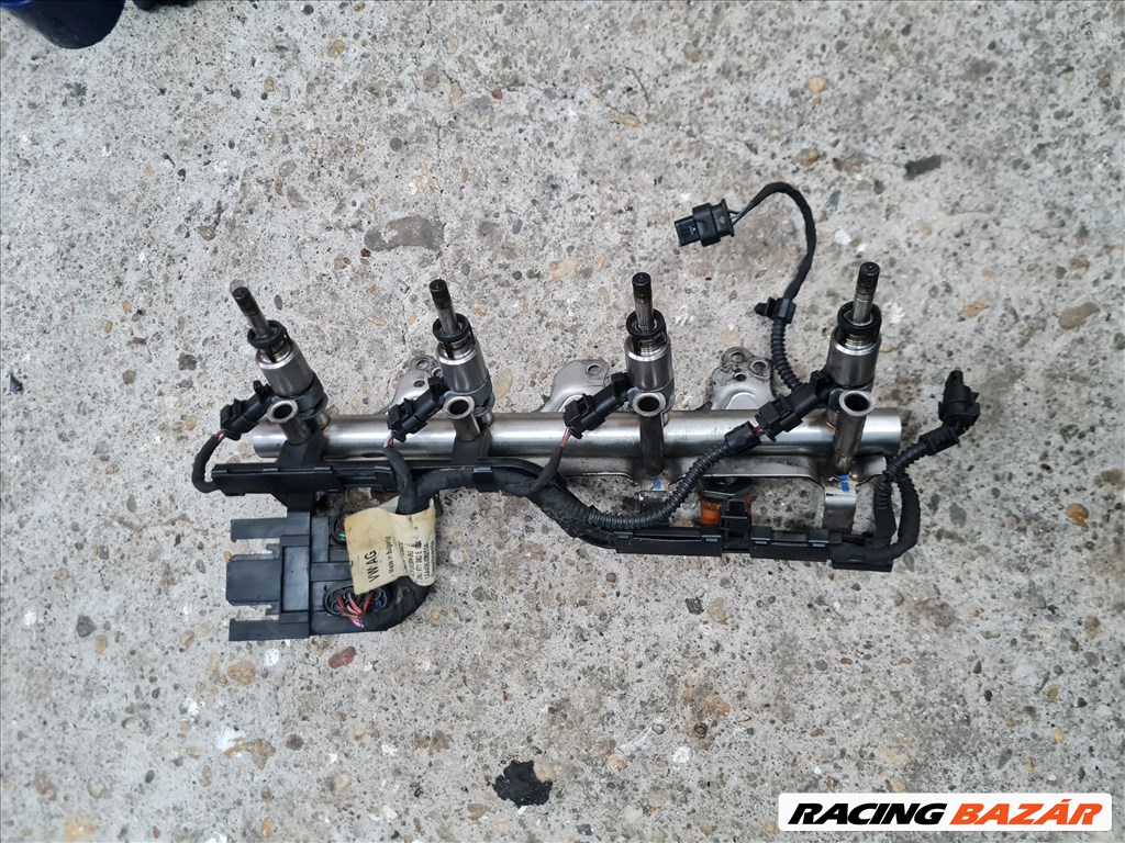 Volkswagen Golf VI Üzemanyag befecskendezők híddal, kábellel  06j971082e 2. kép
