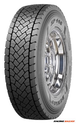 265/70 R 17,5 DUNLOP SP446 (139/136M TL M+S, húzó) 1. kép