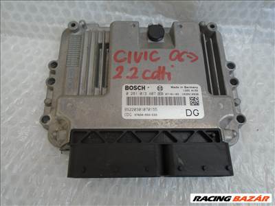 Honda Civic VIII 2.2i-CDTi motorvezérlő elektronika  37820rsse22 0281013407