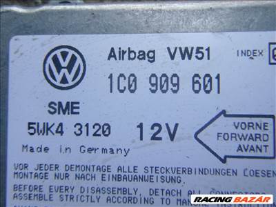 Volkswagen Golf IV légzsák indító elektronika 1C0 909 601 , 5WK4 3120 1c0909601