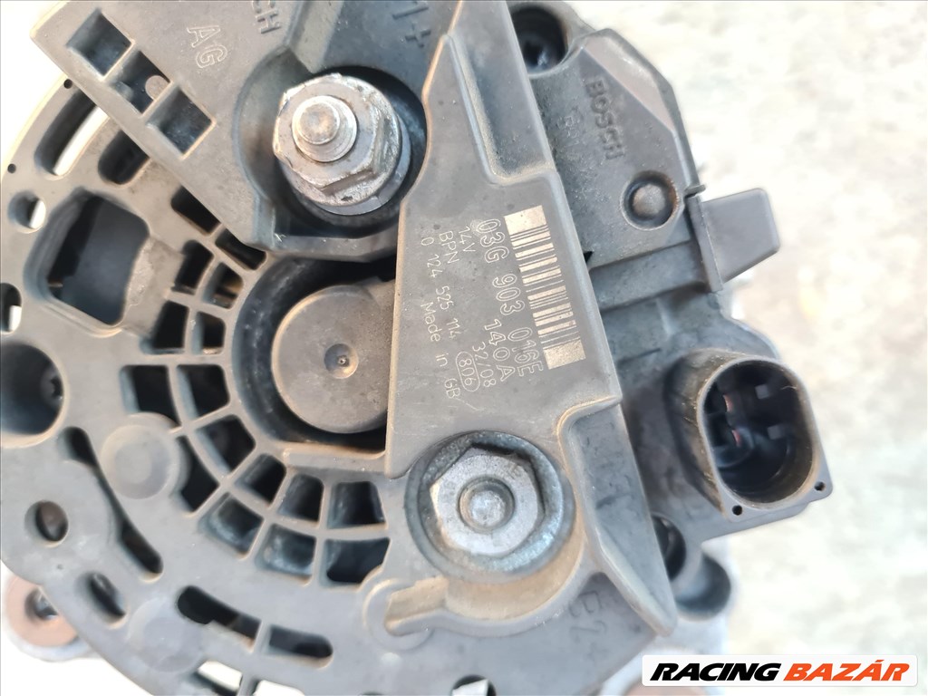 AUDI A4 B8 2.0 crtdi generátor 03G903016E 3. kép