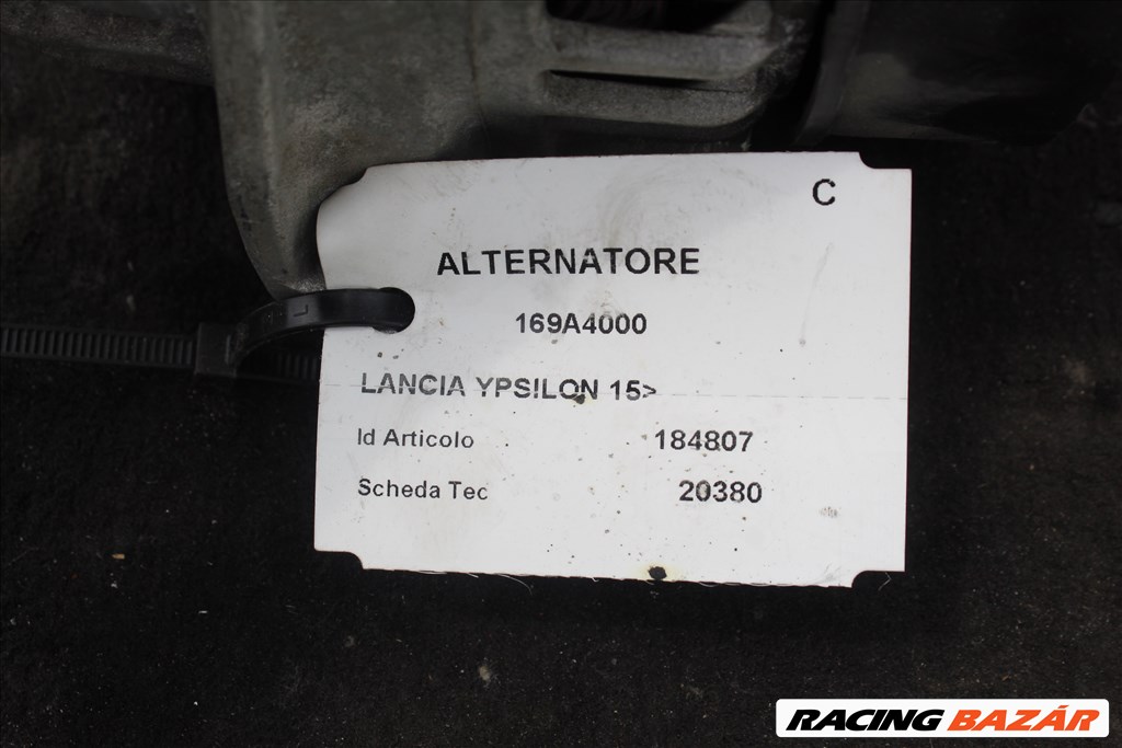 Lancia Ypsilon 2015 1.2B Generátor  52003532 2. kép