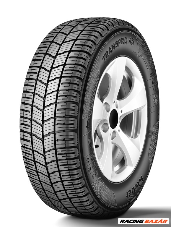 Kleber Transpro 4S 225/70 R15C 112R kisteher négyévszakos gumi C 1. kép