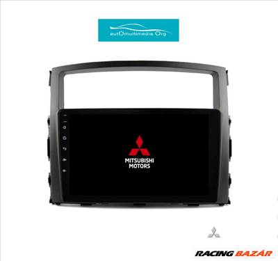 Mitsubishi Pajero Android Multimédia Fejegység GPS Rádió Tolatókamerával