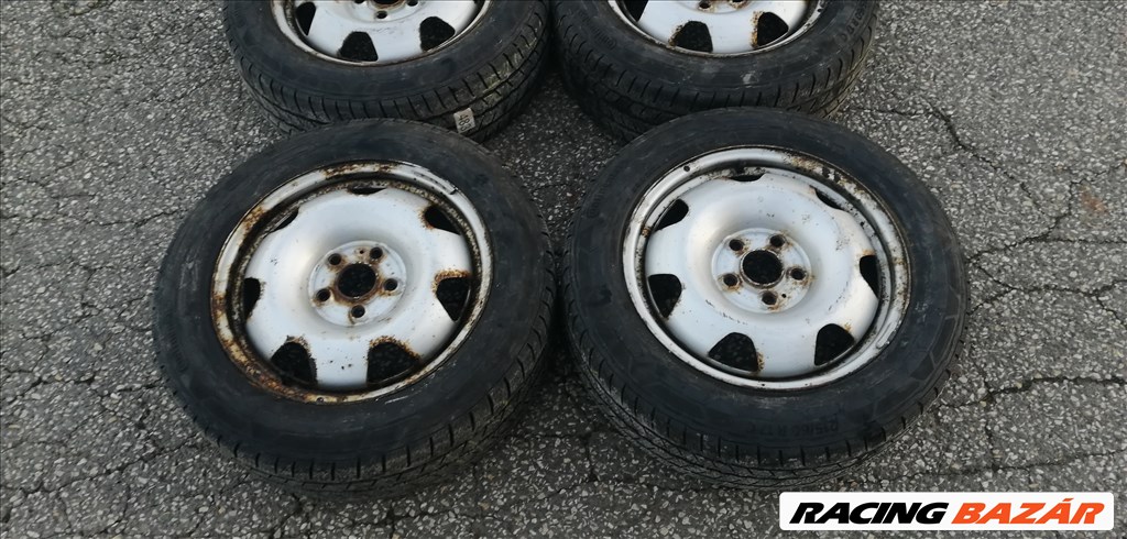 Volkswagen Transporter T5- T6 gyári 17" lemezfelni 215/60 Continental téli gumikkal 2. kép