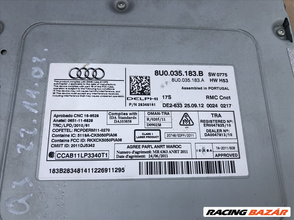 Audi Q3 (8U) fejegység  8u0035183b 2. kép