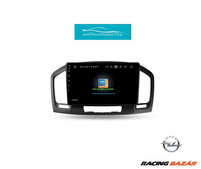 Opel Insignia Android Multimédia GPS Navigáció Rádió Tolatókamerával 2. kép
