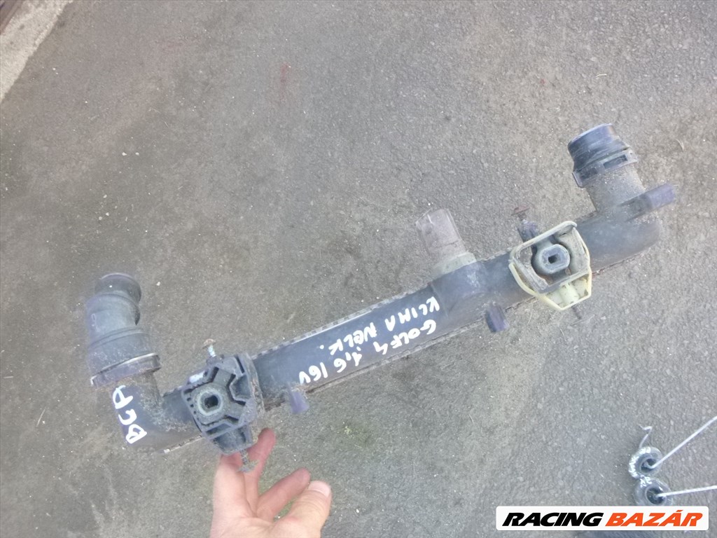 Volkswagen Golf IV 1,4, 16V ,BCA, KLÍMA NÉLKÜLI vízhűtő 1J0 121 253 G 3. kép