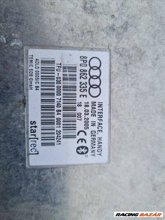 Volkswagen Passat B6 Bluetooth modul, 8P0 862 335 E 1. kép