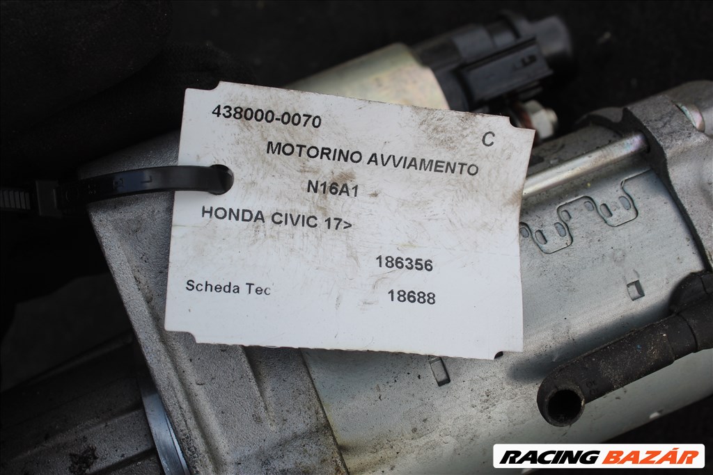 Honda Civic 1.6 i-DTECH Önindító 438000-0070 2. kép