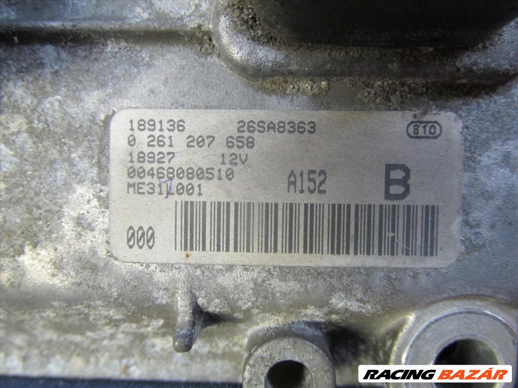 Lancia Lybra 2,0 benzin motorvezérlő 0261207658 46808051 3. kép
