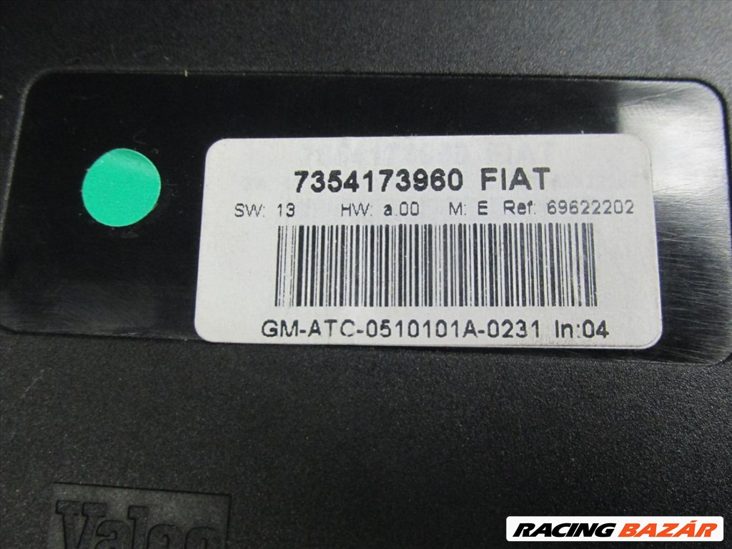 Fiat Croma 2005-2010 digit fűtéskapcsoló 735417396 5. kép