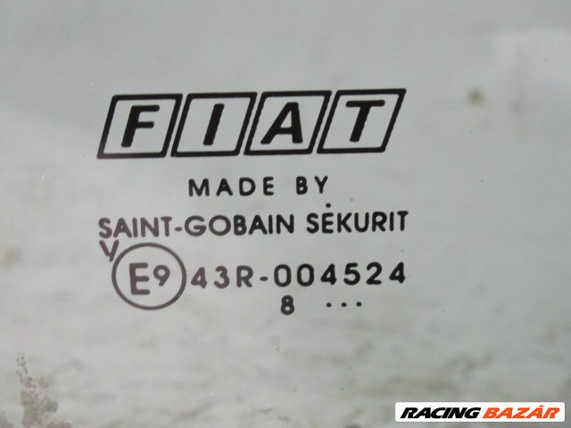 Fiat Bravo 2007-2014 bal hátsó sötétített fix üveg  51809686 3. kép
