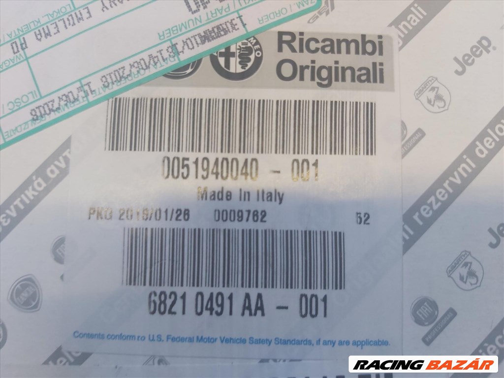 Fiat 500 L gyári új hátsó embléma 51940040 3. kép