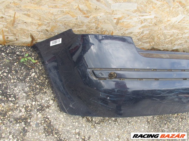 92840 Fiat Stilo 5 ajtós, indigókék színű hátsó lökhárító 2003-2007, a képen látható sérüléssel 4. kép
