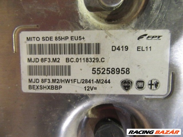 Alfa Romeo Mito 1,3 16v Diesel motorvezérlő 55258958 2. kép