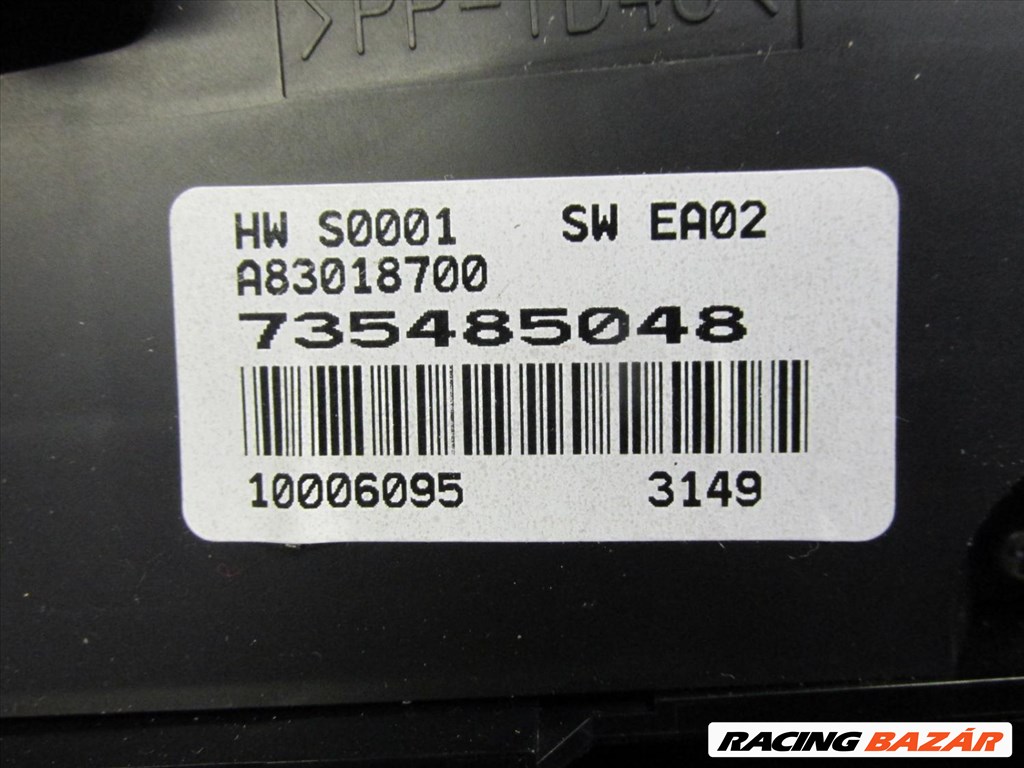Fiat Linea digit fűtéskapcsoló 735485048 4. kép