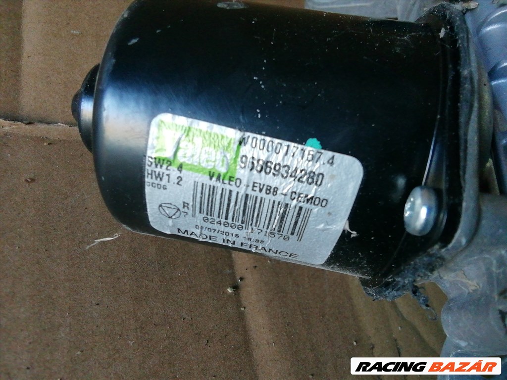 Citroen DS5 2011-2018 bal első ablaktörlő motor 9686934280 3. kép