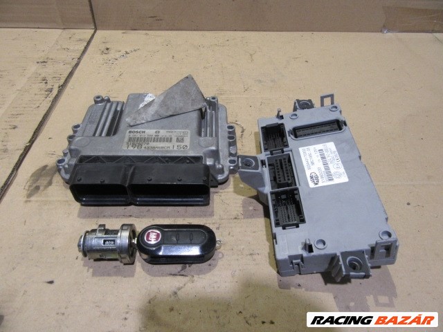 151499 Fiat Bravo 2007-2014 1,9 16v Diesel motorvezérlő szett 51828270 , 0281013580 1. kép