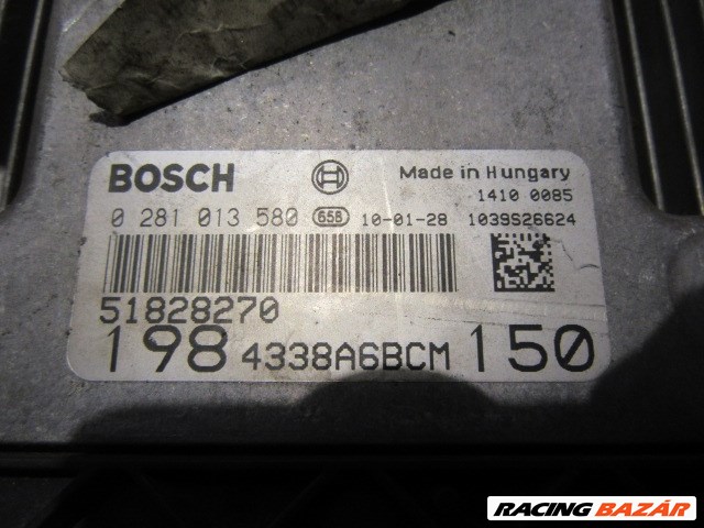 151499 Fiat Bravo 2007-2014 1,9 16v Diesel motorvezérlő szett 51828270 , 0281013580 4. kép