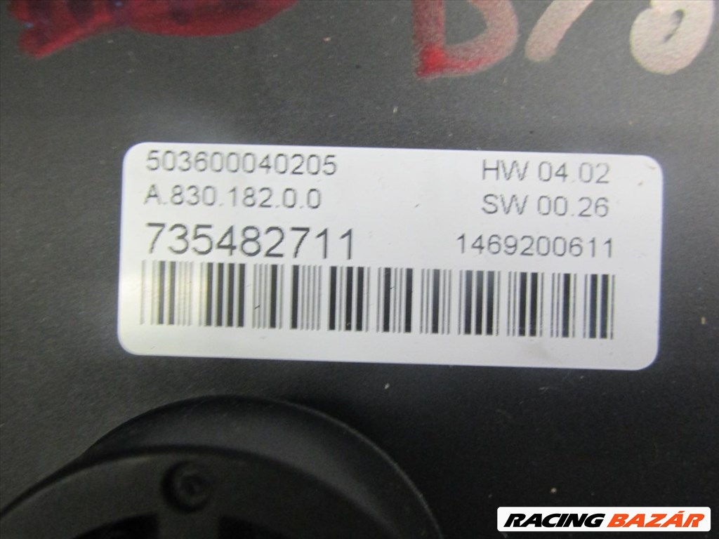 Fiat Bravo II. 2007-2014 digitklímás fűtéskapcsoló 735482711 6. kép