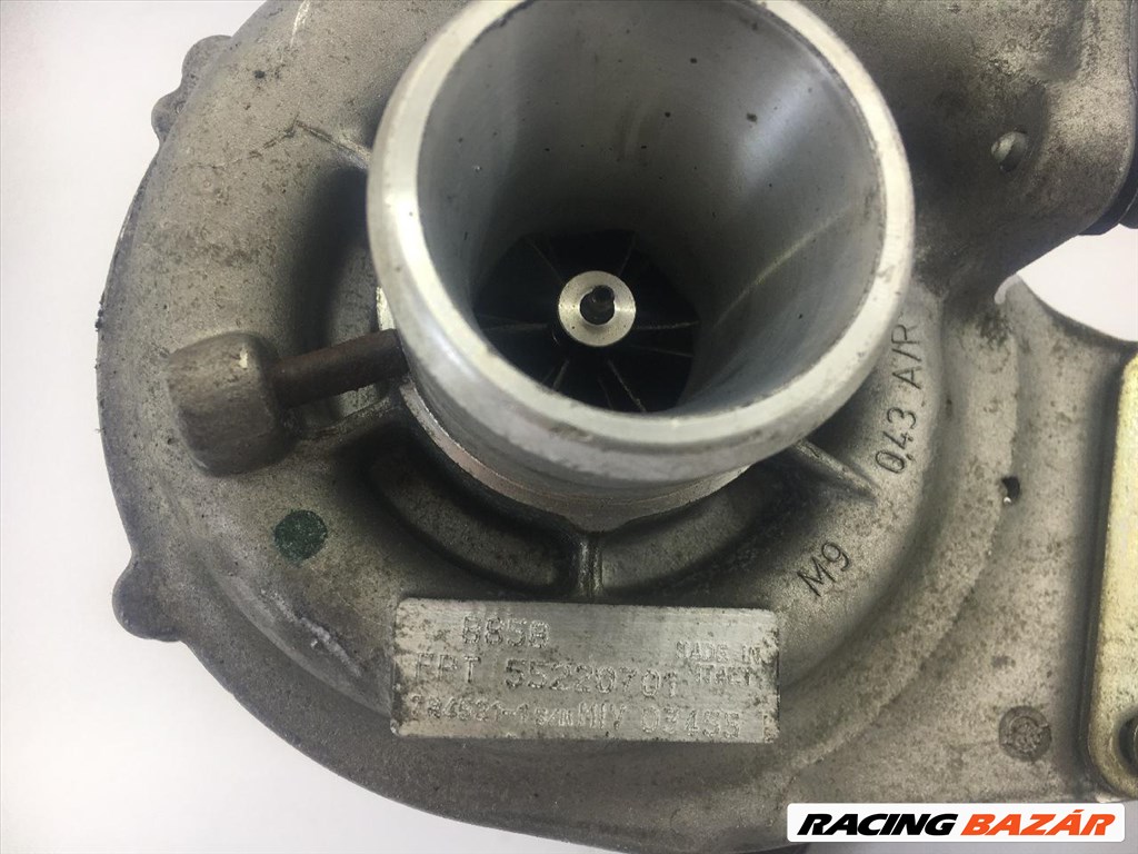 Alfa Mito, Fiat Idea, N'Bravo, Punto EVO, Lancia Musa, N'Delta 1.6 D gyári, bontott turbófeltöltő 55220701 2. kép