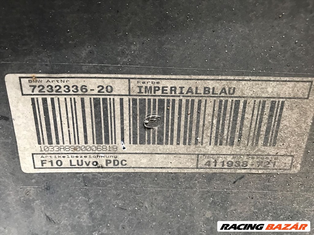 BMW 5-ös sorozat F10/F11 Első lökhárító (üresen) 723233620 10. kép