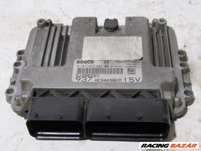 118400  Alfa Romeo 147 1,9 16v Diesel motorvezérlő szett 0281012883 51806561 5. kép