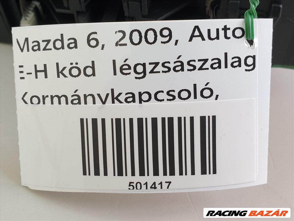 501417  Mazda 6, (GH), 2009, Autom, E-H Köd, Kormánykapcsoló, Légzsákszalag 7. kép