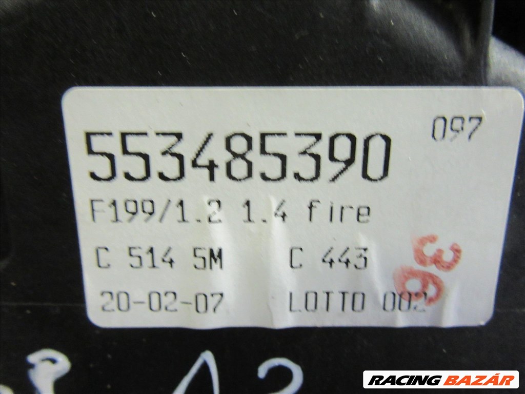 Fiat Grande Punto 553485390 számú , 5 sebességes váltókulissza 3. kép