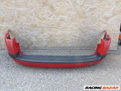 94143 Fiat Stilo kombi piros színű hátsó lökhárító
