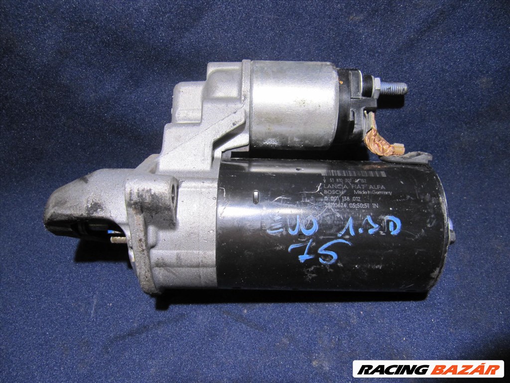 Alfa Romeo, Fiat, Lancia 1.3 Jtd 16v Diesel önindító 0001138012 , 51810307 1. kép