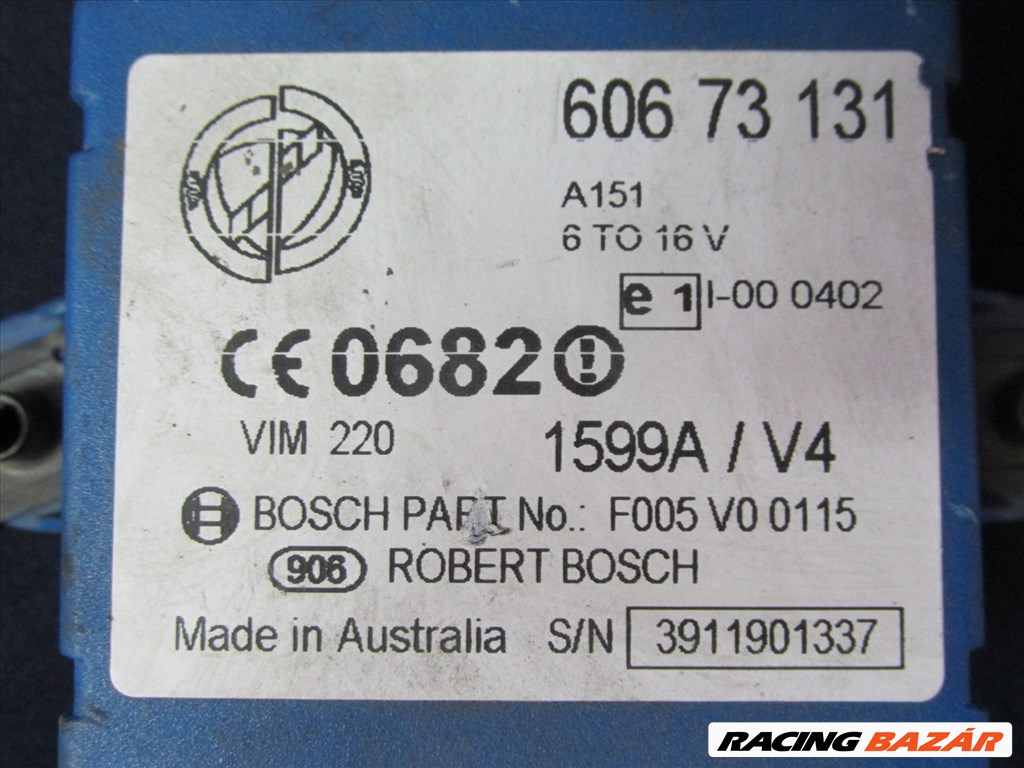 71991 Alfa Romeo 156 2,0 benzin motorvezérlő szett 0261s01029 55191018 4. kép