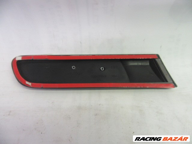75502 Fiat 500 grafitszürke  színű bal hátsó sárvédő díszléc 735431949 2. kép