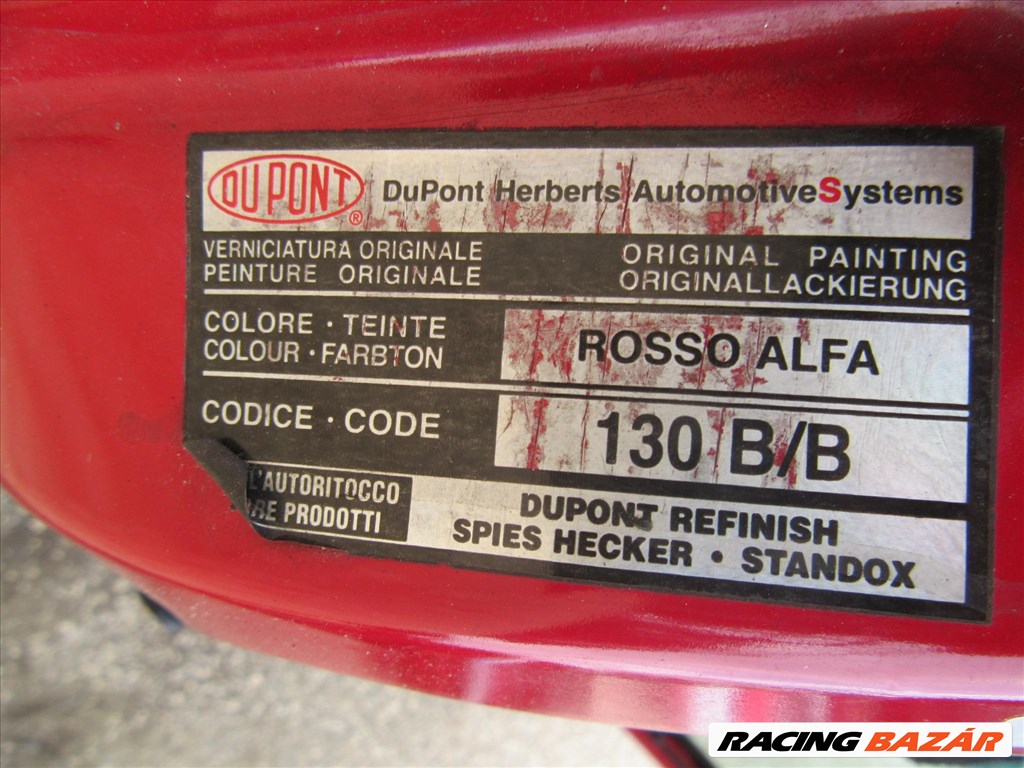 54064 Alfa Romeo 156 2003-2005 kombi piros színű csomagtér ajtó 4. kép