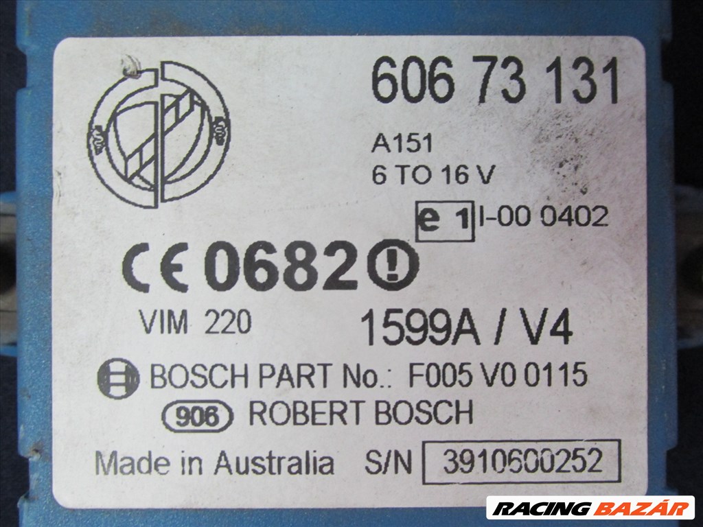 71992 Alfa Romeo 156 2,0 benzin motorvezérlő szett 0261S01029 55191018 3. kép