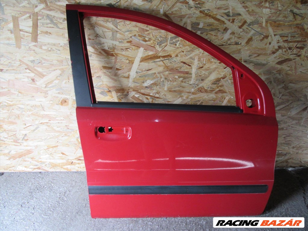 Ajtó36053 Fiat Panda II. piros színű, jobb első ajtó 1. kép