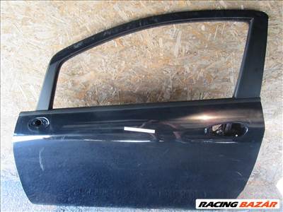 Ajtó18907 Fiat Grande Punto/Punto Evo 3 ajtós, sötét kék színű,bal oldali ajtó a képen látható sérüléssel
