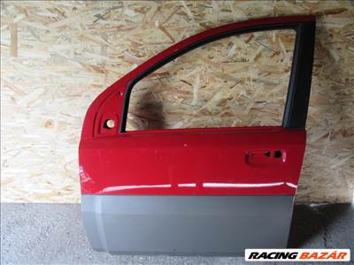 36044 Fiat Panda II. piros színű, bal első ajtó 