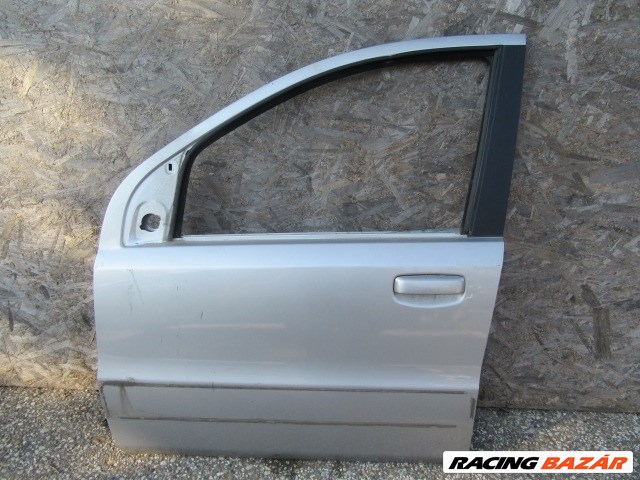 138893 Fiat Panda II. 2003-2012 ezüst színű bal első ajtó 1. kép