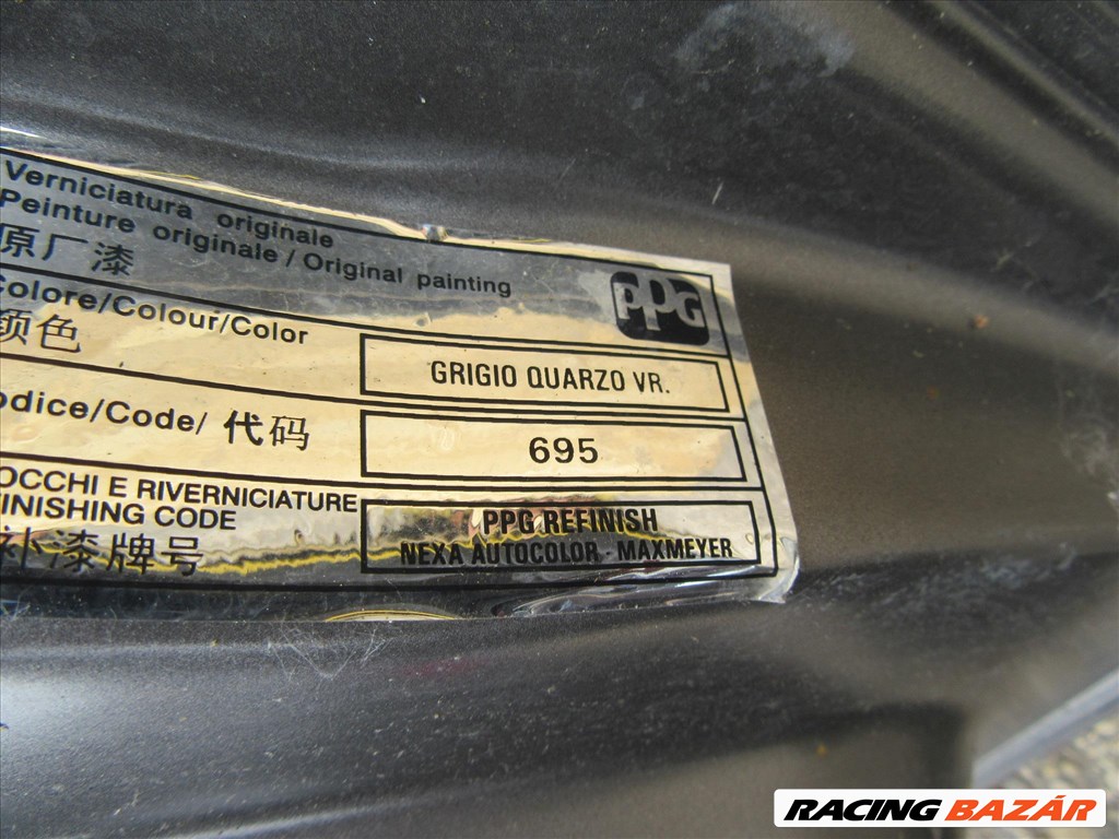 135076  Fiat 500 Cabrio szürke színű csomagtérajtó 51839703 3. kép