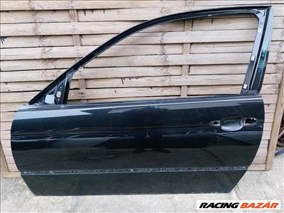 BMW E46 compact bal fekete ajtó - rozsdás (125035)