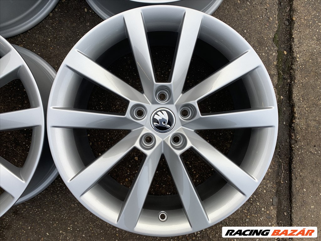 4db gyári 18" Skoda Octavia III alufelni. (2739) 2. kép