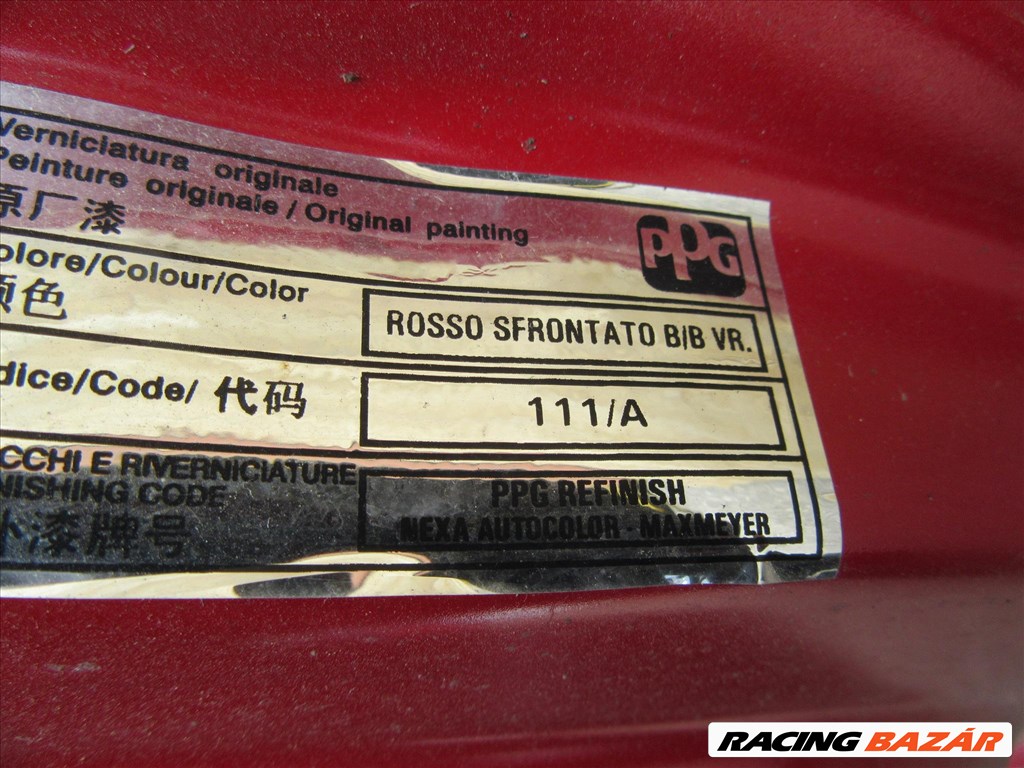 135074  Fiat 500 Cabrio piros színű csomagtérajtó  51839703 3. kép